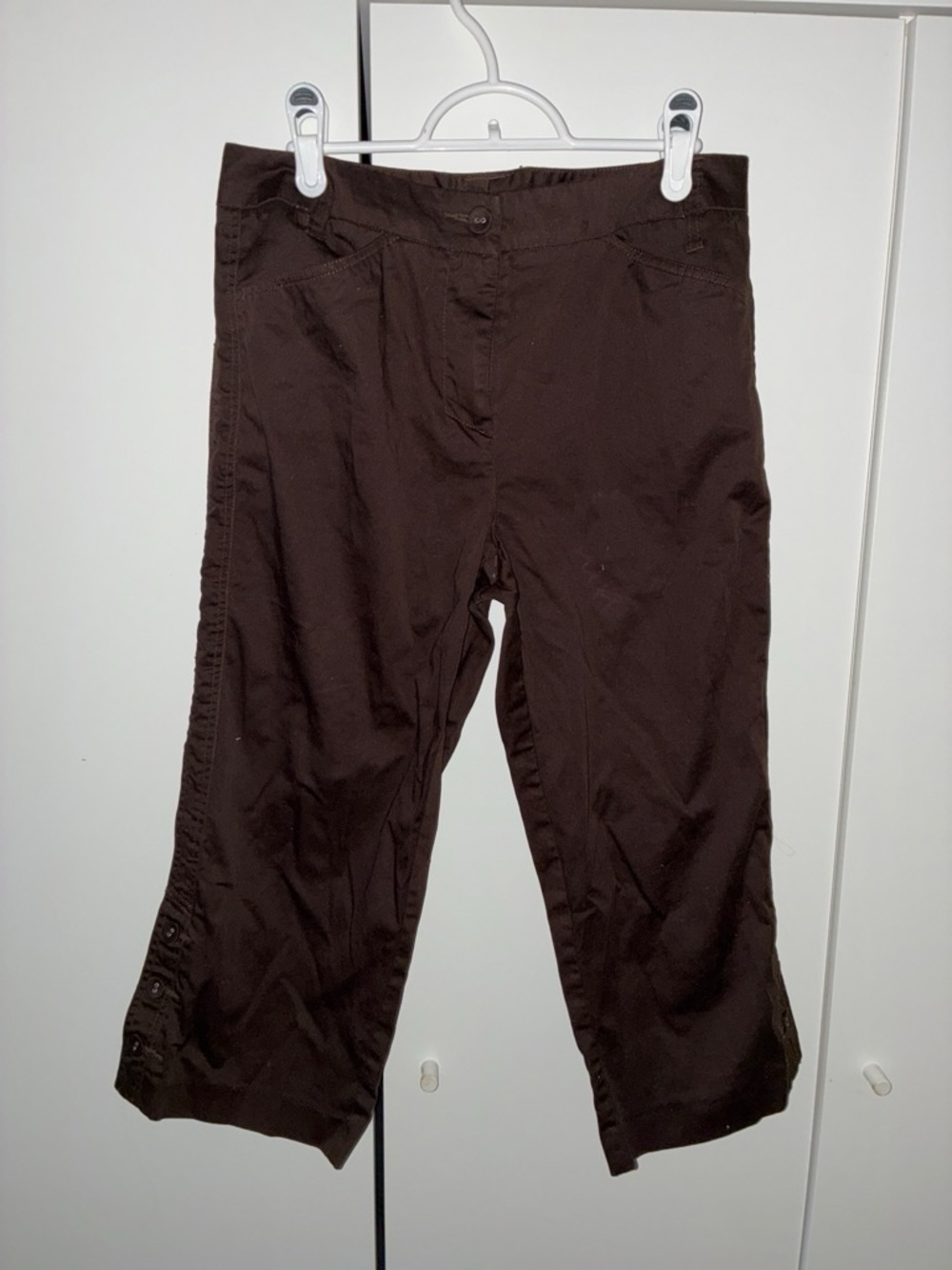 Brown Capri Pants